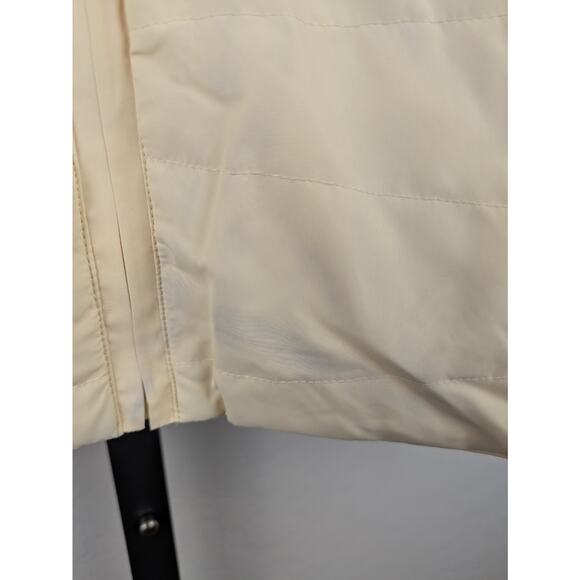 Jamie Sadock Large Silk Blend Zip Front Active Golf Jacket yellow peach READ - Picture 10 of 12